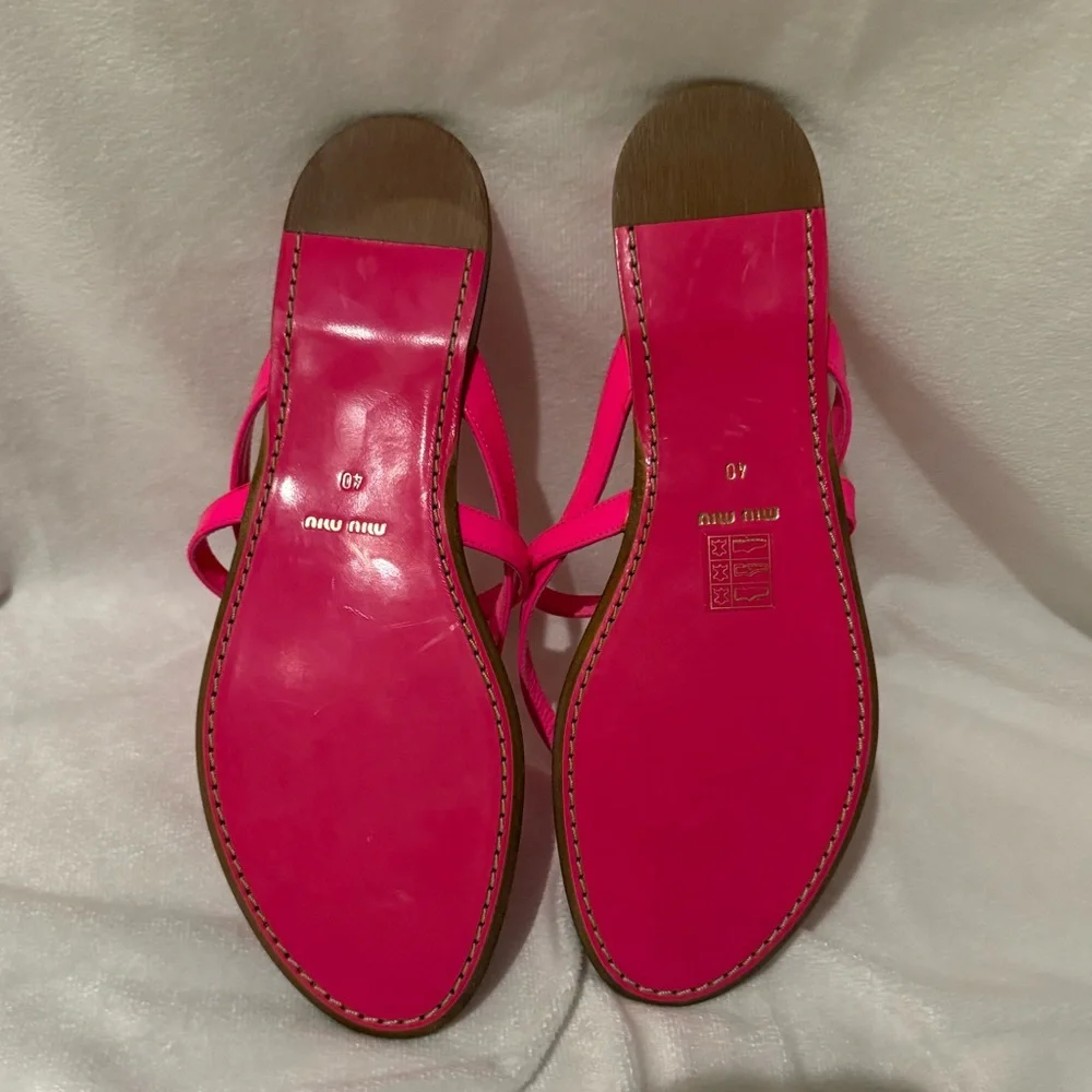 Authentic Miu Miu Sandals - Picture 3 of 3